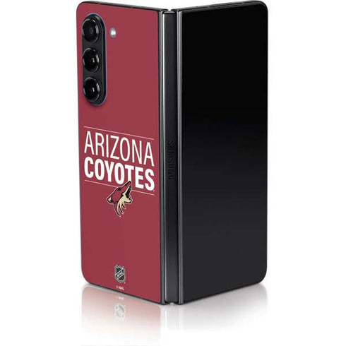 NHL Arizona Coyotes Lineup Galaxy Z Fold5 5G Skin